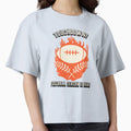 Touchdown Hype Fiery Football Season T-Shirt - Fun Novelty Design Unisex - T-Shirt, Sweatshirt, Hoodie