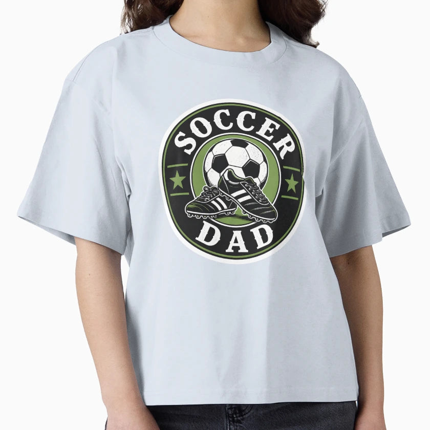 Soccer Dad Badge T-Shirt - Novelty Apparel Men Women - T-Shirt, Sweatshirt, Hoodie