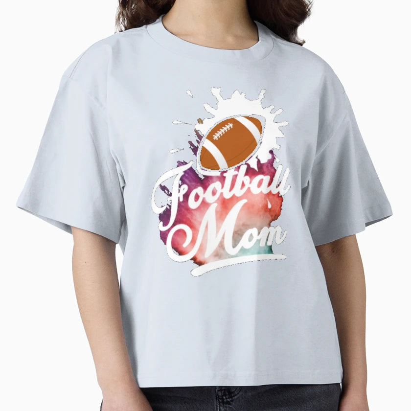 Football Mom T-Shirt - Custom Art Print Unisex - T-Shirt, Sweatshirt, Hoodie