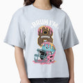 Cobruh 8Th Birthday Football Ice Cream T-Shirt - Trendy Graphic for Adults - T-Shirt, Sweatshirt, Hoodie