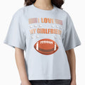 American Football Valentines Day T-Shirt - Casual Everyday Wear for Adults - T-Shirt, Sweatshirt, Hoodie
