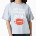 Just Who Loves Super Bowl T-Shirt - Aesthetic Graphic Men Women - T-Shirt, Sweatshirt, Hoodie