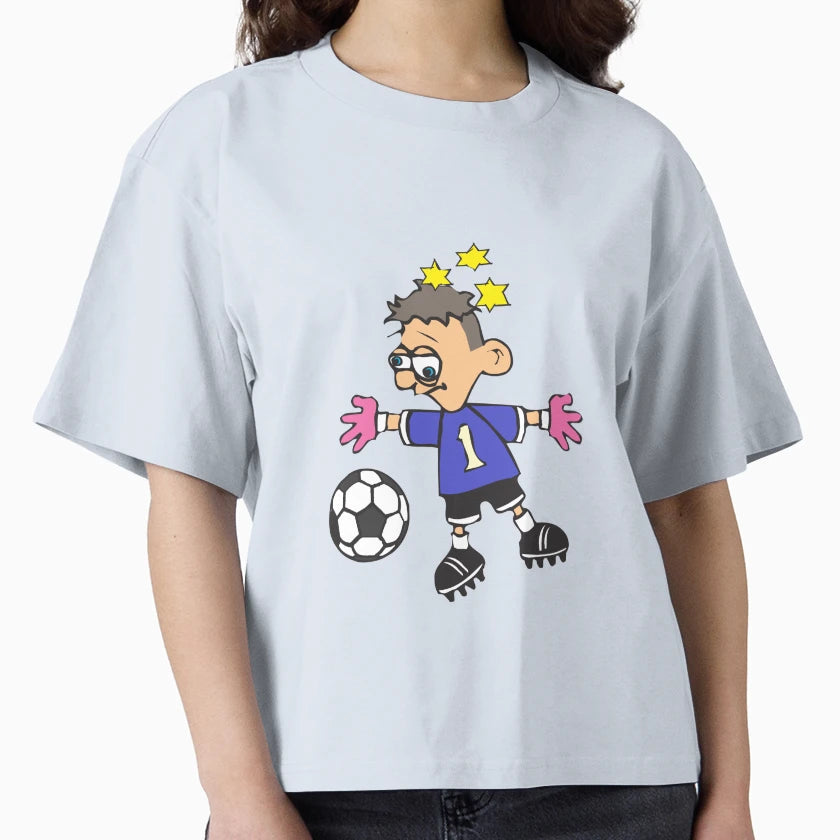 Confused And Funny Soccer Goalkeeper T-Shirt - Custom Art Print Unisex - T-Shirt, Sweatshirt, Hoodie