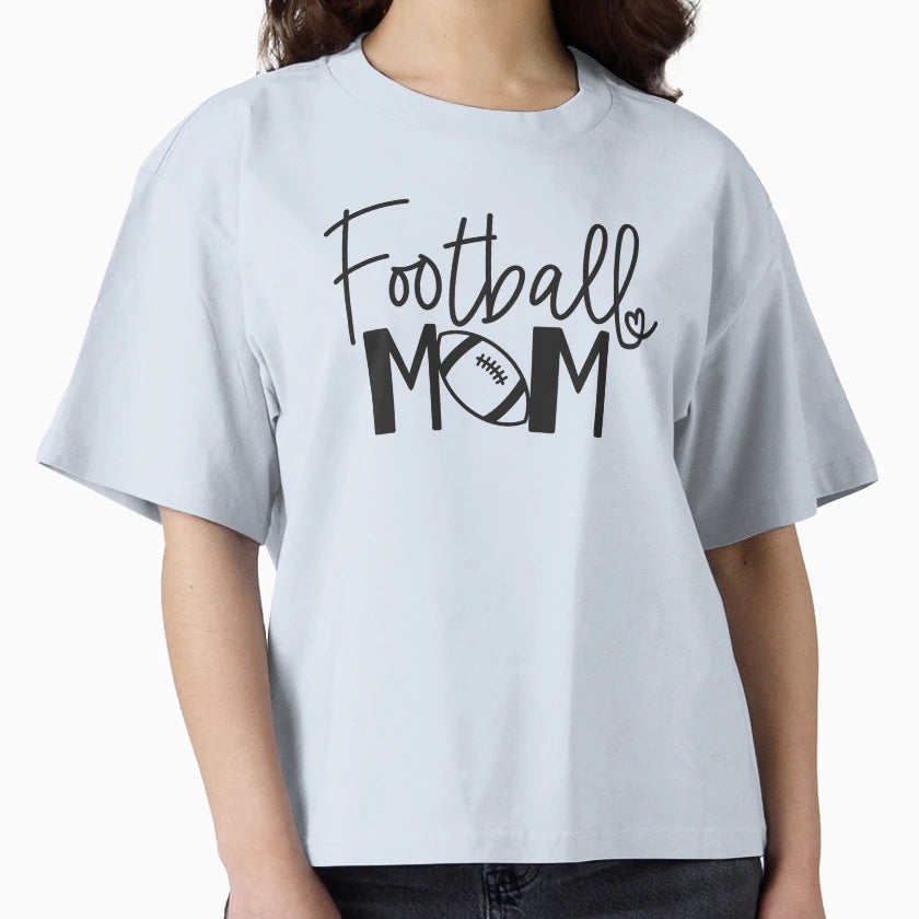 Football Mom T-Shirt - Aesthetic Graphic Men Women - T-Shirt, Sweatshirt, Hoodie