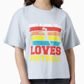 Soccer Funny Football Sports Team Football T-Shirt - Unique Graphic Unisex - T-Shirt, Sweatshirt, Hoodie