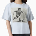Young Soccer Dreamer Black And White T-Shirt - Streetwear Style Men Women - T-Shirt, Sweatshirt, Hoodie