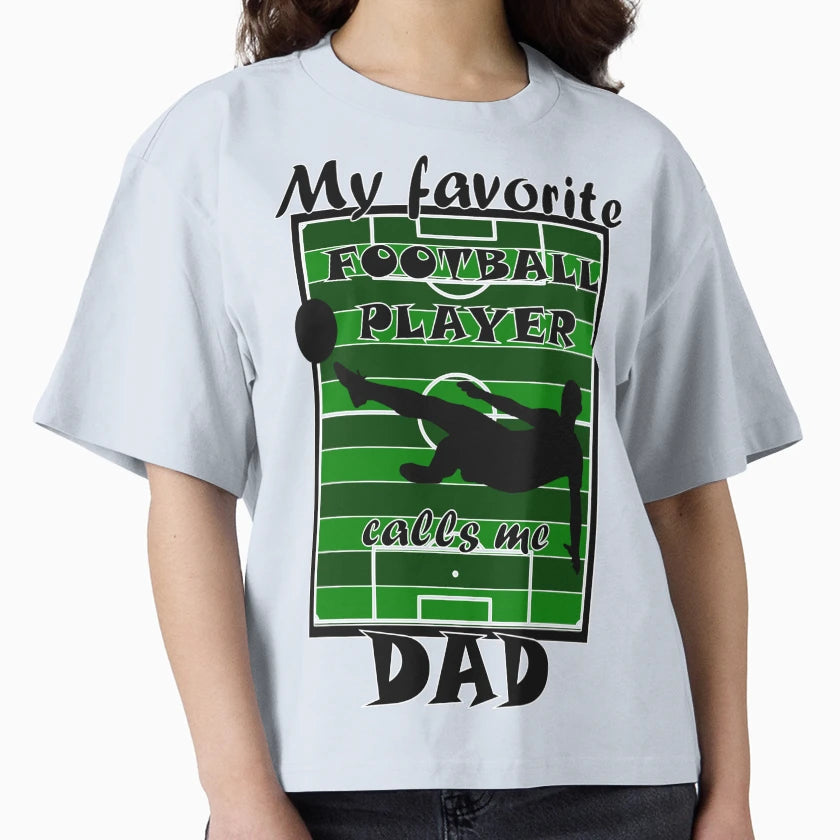 Soccer Player Dad T-Shirt - Custom Art Print Men Women - T-Shirt, Sweatshirt, Hoodie