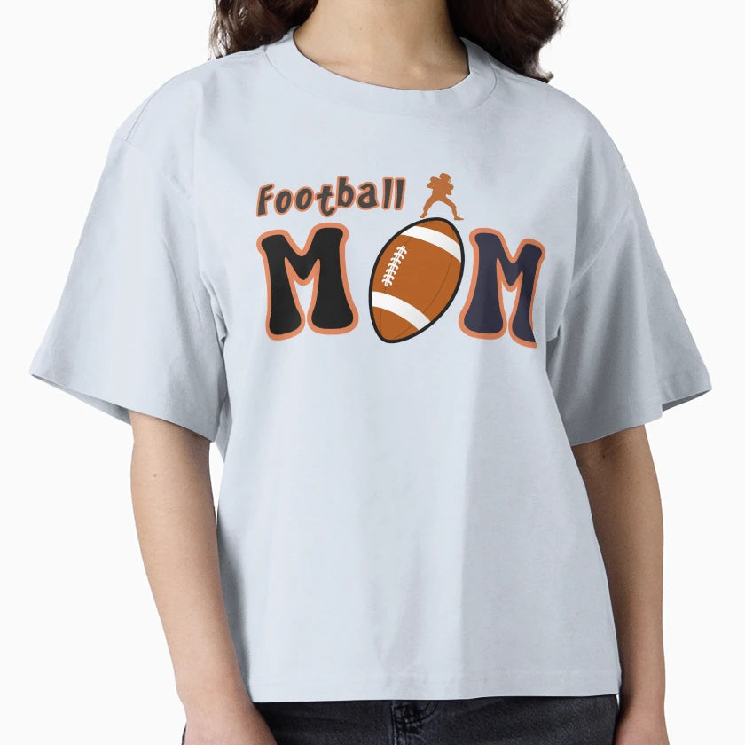 Mom Football Sport T-Shirt - Aesthetic Graphic Unisex - T-Shirt, Sweatshirt, Hoodie