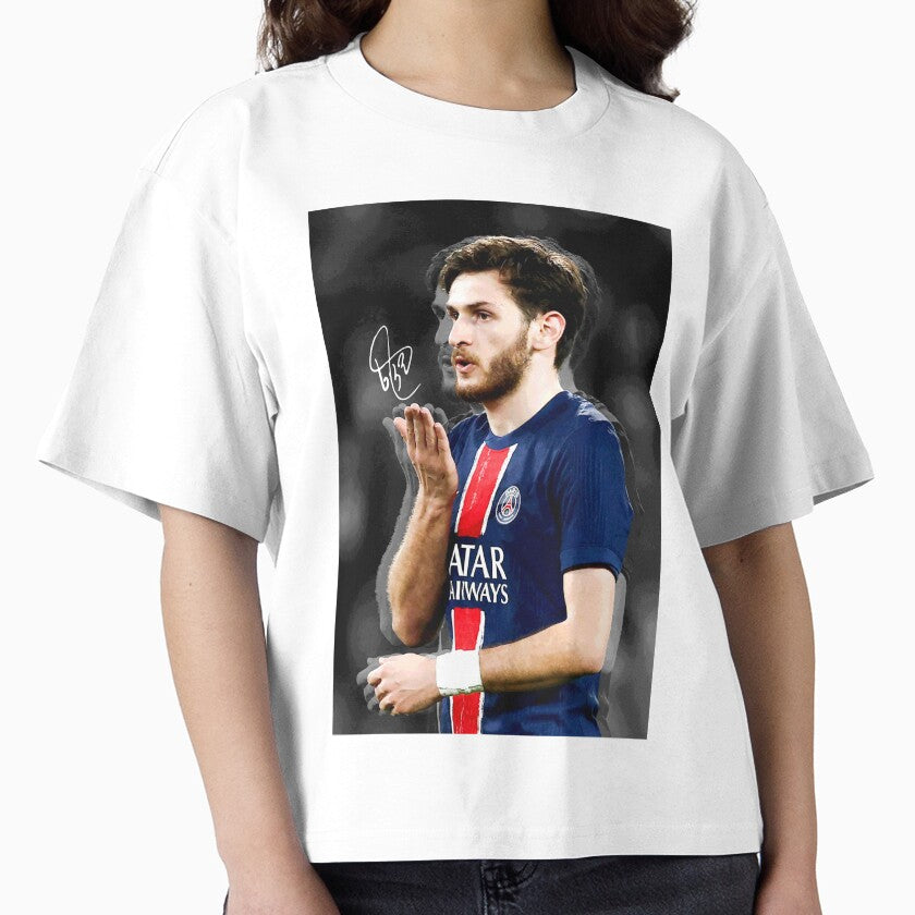 Khvicha Kvaratskhelia, Futbol, football, soccer by - Adult & Kids T-Shirts, Sweatshirts & Hoodies apparel design preview 1