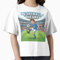Football Time Football Player Action T-Shirt - Custom Art Print for Adults - T-Shirt, Sweatshirt, Hoodie