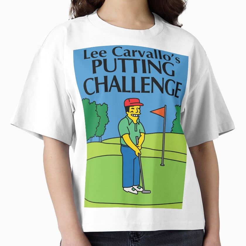Lee Carvallo's Putting Challenge by CJFenney - Adult & Kids T-Shirts, Sweatshirts & Hoodies apparel design preview 1
