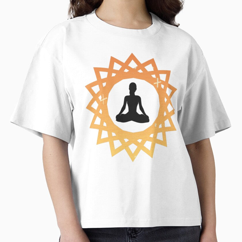 Peaceful yoga lady by DoneAndDusted - Adult & Kids T-Shirts, Sweatshirts & Hoodies apparel design preview 1
