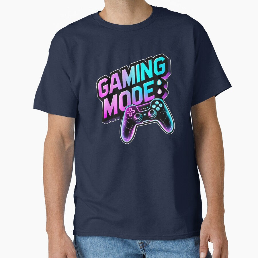 Gaming Mode On Design by BoutiqueMart - Adult & Kids T-Shirts, Sweatshirts & Hoodies apparel design preview 1