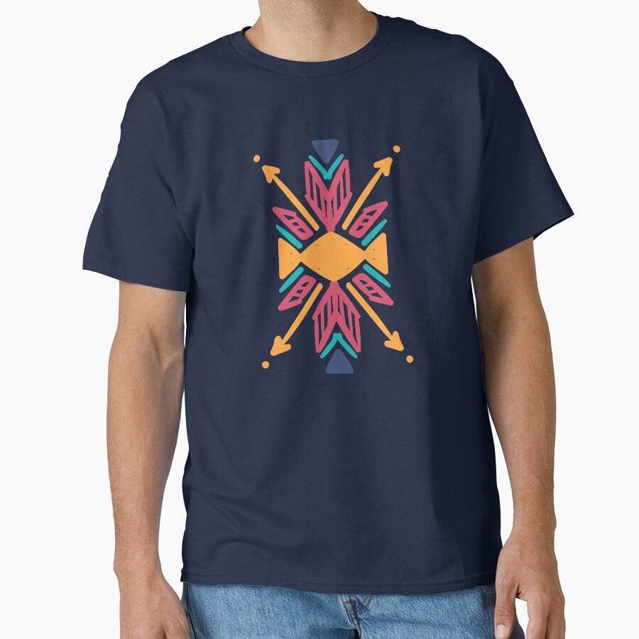 Western Boho Abstract print by trueblue0036 - Adult & Kids T-Shirts, Sweatshirts & Hoodies apparel design preview 1