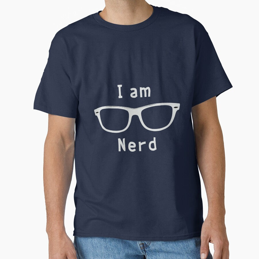I am nerd by bogratt - Adult & Kids T-Shirts, Sweatshirts & Hoodies apparel design preview 1
