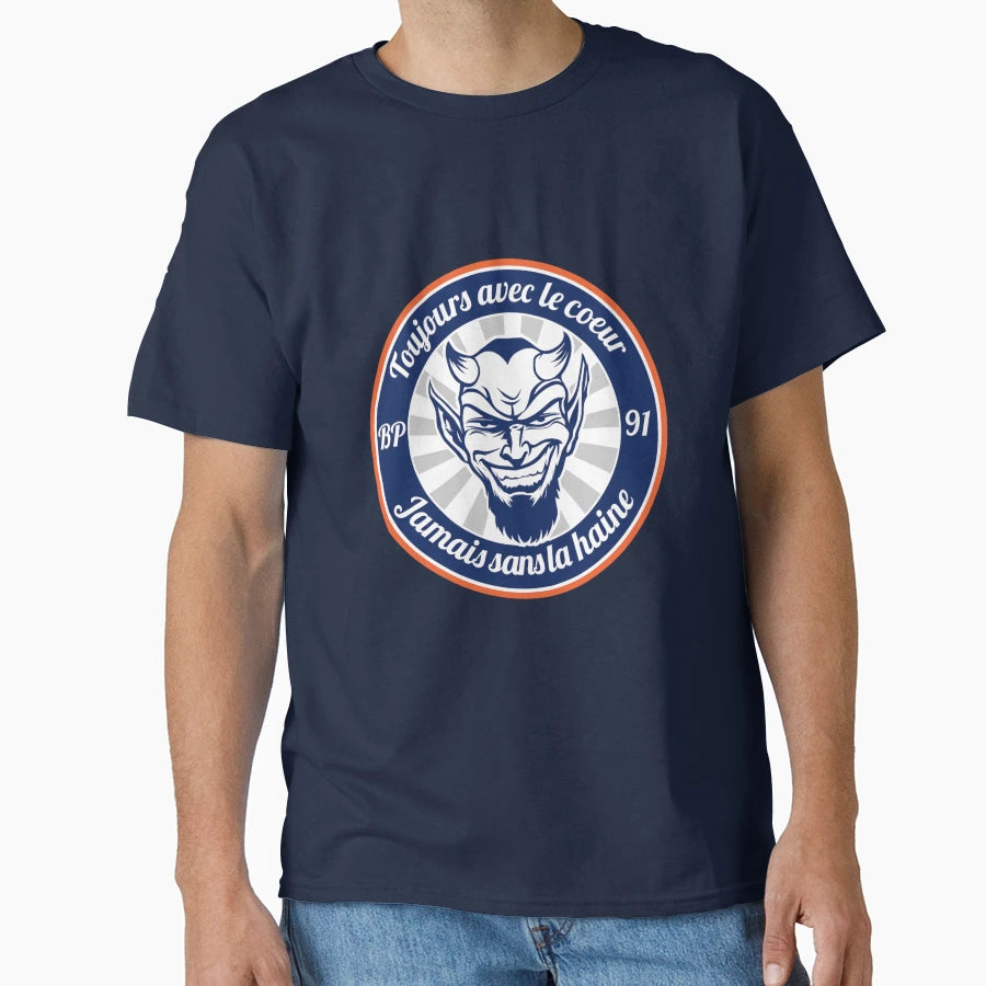 Toujours Avec Le Coeur Bp91 T-Shirt - Fun Novelty Design for Adults - T-Shirt, Sweatshirt, Hoodie
