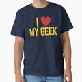 I Love My Geek by SunfullyYours - Adult & Kids T-Shirts, Sweatshirts & Hoodies apparel design preview 1