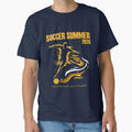 Soccer Summer 2026 Fire Heart T-Shirt - Casual Everyday Wear for Adults - T-Shirt, Sweatshirt, Hoodie