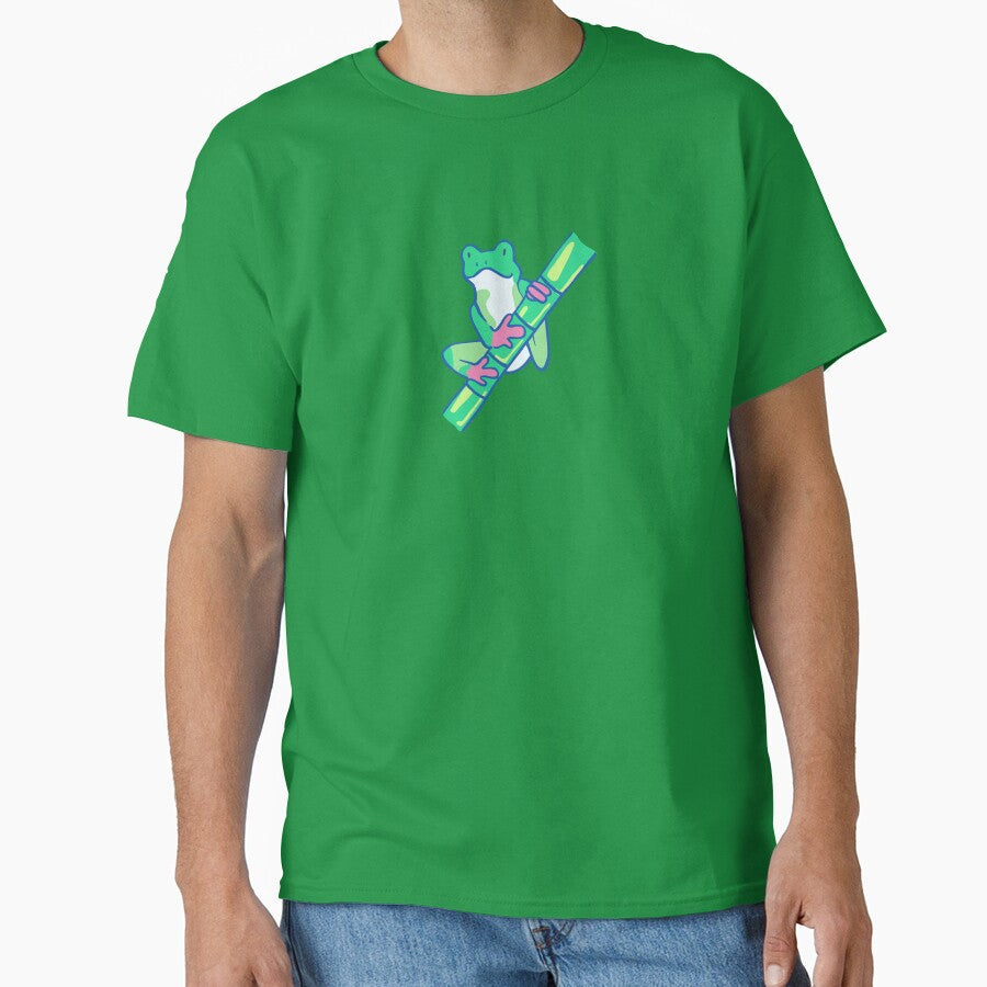 Adorable Posca Marker Red-Eyed Tree Frog by - Adult & Kids T-Shirts, Sweatshirts & Hoodies apparel design preview 1