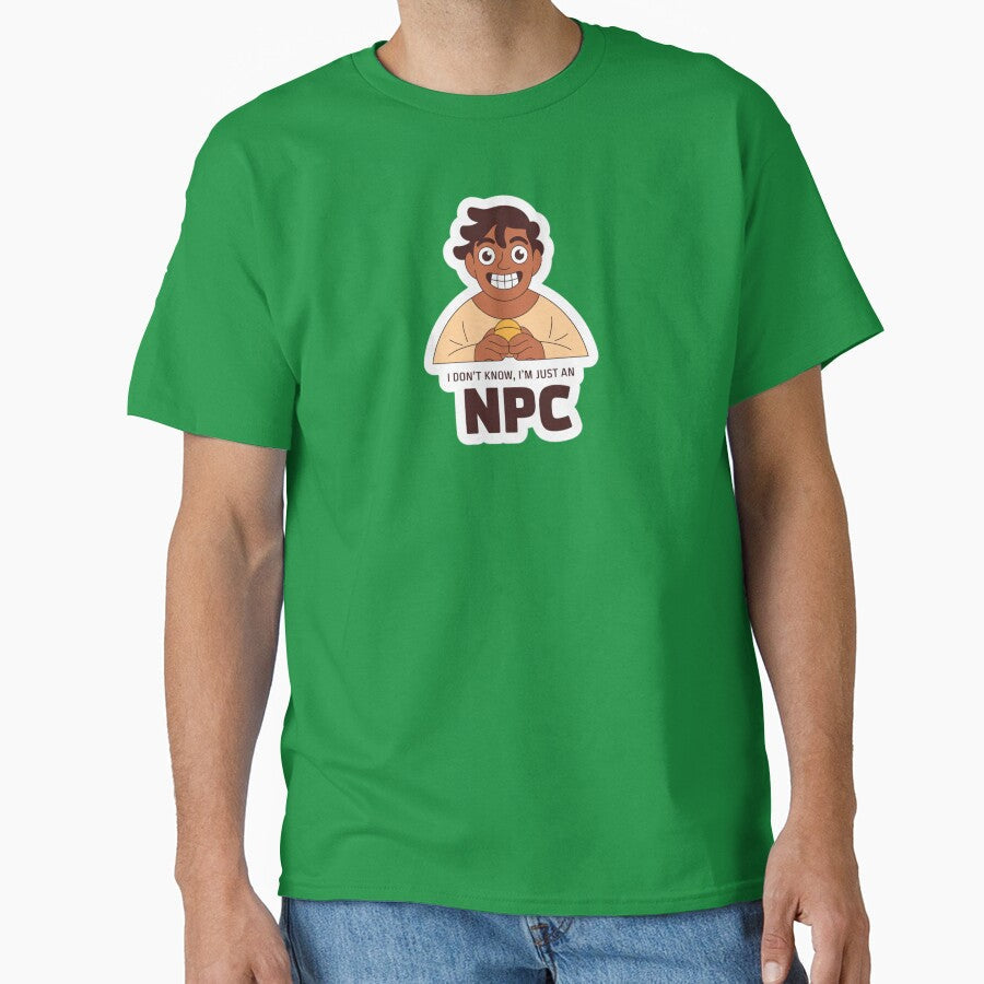 NPC player by SusanaDesign - Adult & Kids T-Shirts, Sweatshirts & Hoodies apparel design preview 1