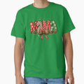 Mama Christmas Retro Holiday Style by wingoo22 - Adult & Kids T-Shirts, Sweatshirts & Hoodies apparel design preview 1