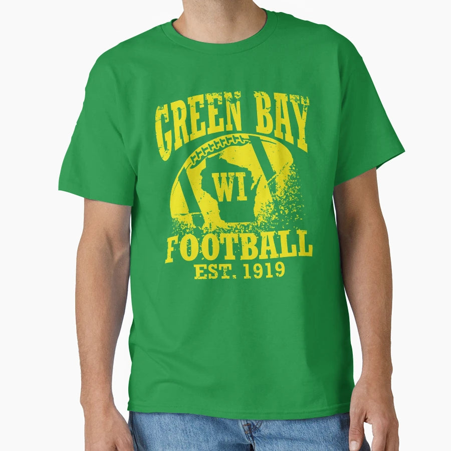 Green Bay Football T-Shirt - Novelty Apparel Men Women - T-Shirt, Sweatshirt, Hoodie