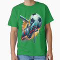 Soccer T-Shirt - Custom Art Print Men Women - T-Shirt, Sweatshirt, Hoodie