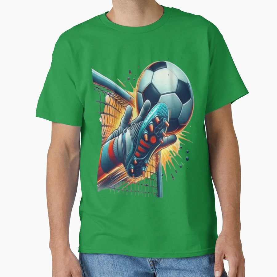Soccer T-Shirt - Custom Art Print Men Women - T-Shirt, Sweatshirt, Hoodie