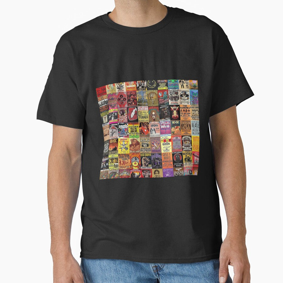 Rock Band Posters by TJoker99 - Adult & Kids T-Shirts, Sweatshirts & Hoodies apparel design preview 1