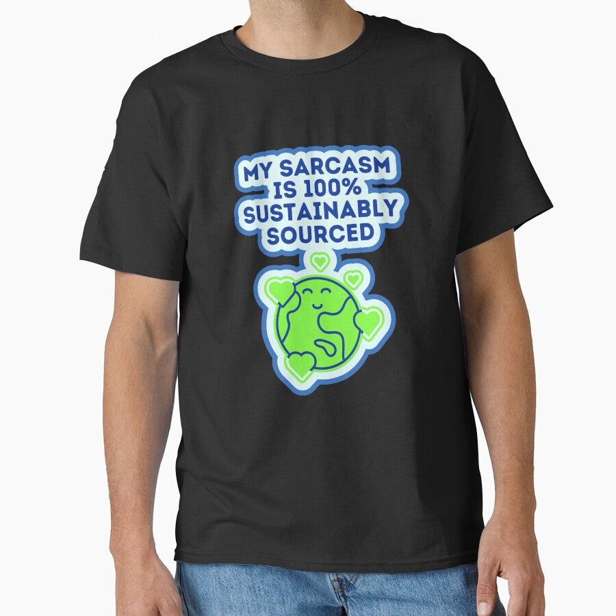 Sarcasm 70s Style Sarcastic Person by Renata - Adult & Kids T-Shirts, Sweatshirts & Hoodies apparel design preview 1