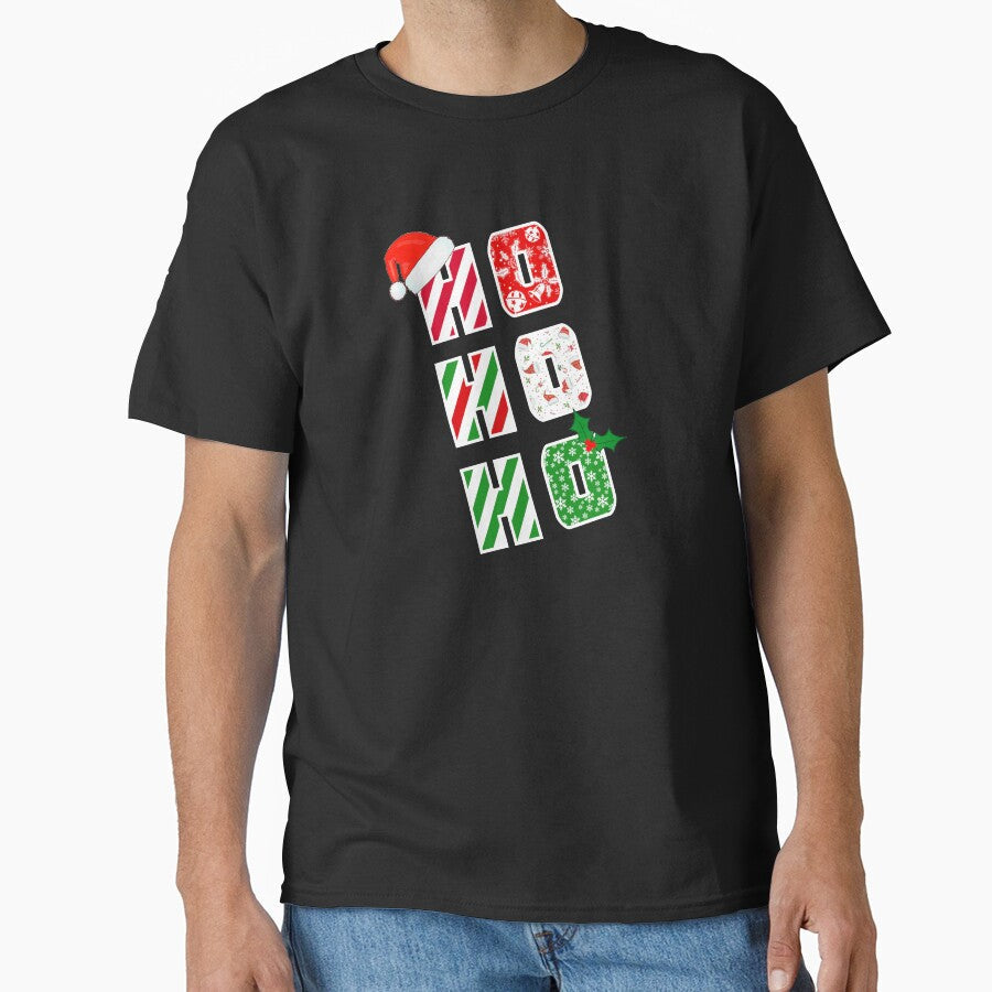 Holiday Santa Ho by wilsonellis - Adult & Kids T-Shirts, Sweatshirts & Hoodies apparel design preview 1