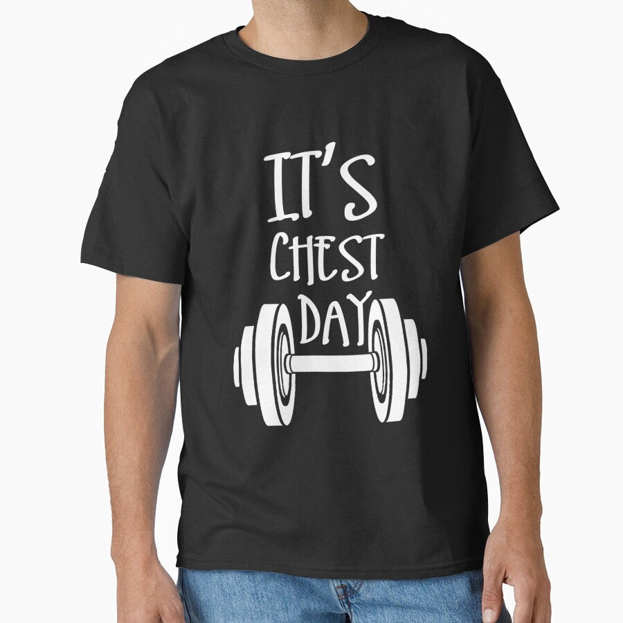 IT'S CHEST DAY by badassarts - Adult & Kids T-Shirts, Sweatshirts & Hoodies apparel design preview 1