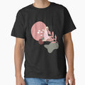 Boho Girl Nature light pink by BeeMeCreative - Adult & Kids T-Shirts, Sweatshirts & Hoodies apparel design preview 1