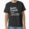 Swim Coach Funny Definition Trainer Gift T-Shirt - Aesthetic Graphic Unisex - T-Shirt, Sweatshirt, Hoodie