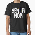 Senior 2018 Sen18R Mom Graduation T-Shirt - Custom Art Print Unisex - T-Shirt, Sweatshirt, Hoodie