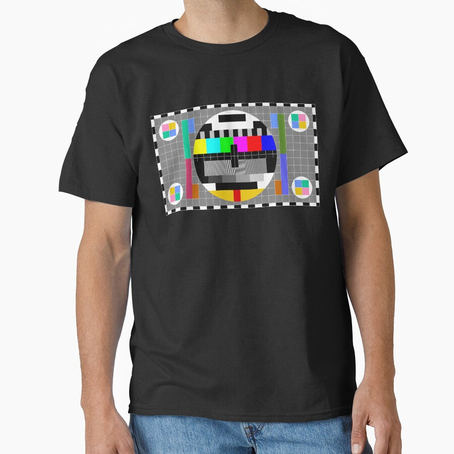 Calibration Test Card, TV monitor film, video geek by - Adult & Kids T-Shirts, Sweatshirts & Hoodies apparel design preview 1