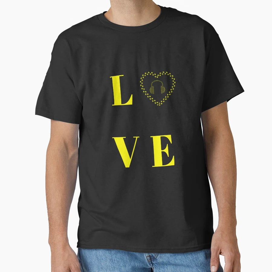 Love Music T-Shirt - Streetwear Style Men Women - T-Shirt, Sweatshirt, Hoodie