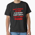 Funny Sarcastic Saying Don't Attempt Sarcasm by - Adult & Kids T-Shirts, Sweatshirts & Hoodies apparel design preview 1