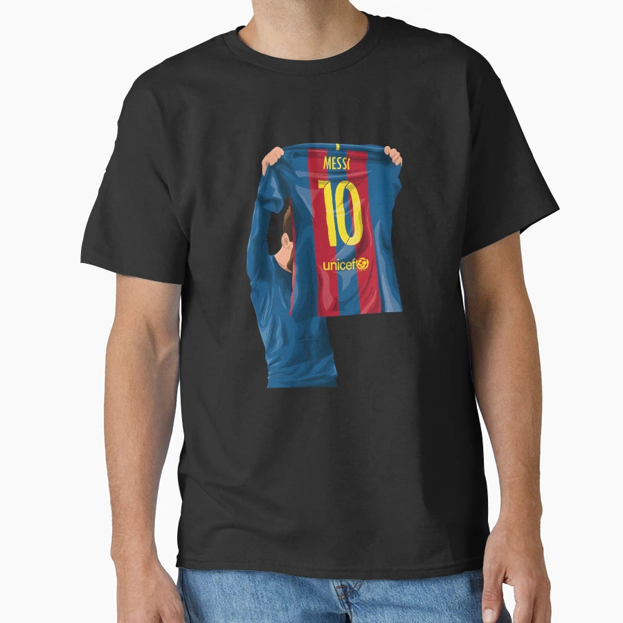 Lionel Messi Celebration T-Shirt - Custom Art Print for Adults - T-Shirt, Sweatshirt, Hoodie