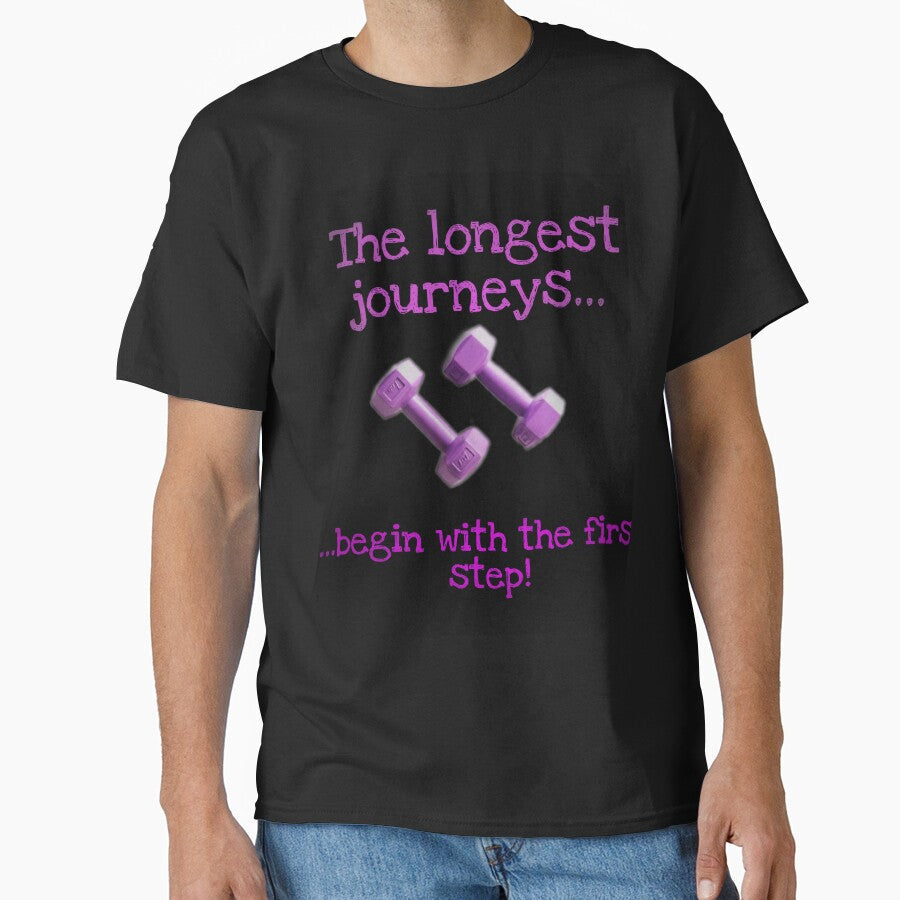 First step in the gym by sreckov-desig - Adult & Kids T-Shirts, Sweatshirts & Hoodies apparel design preview 1