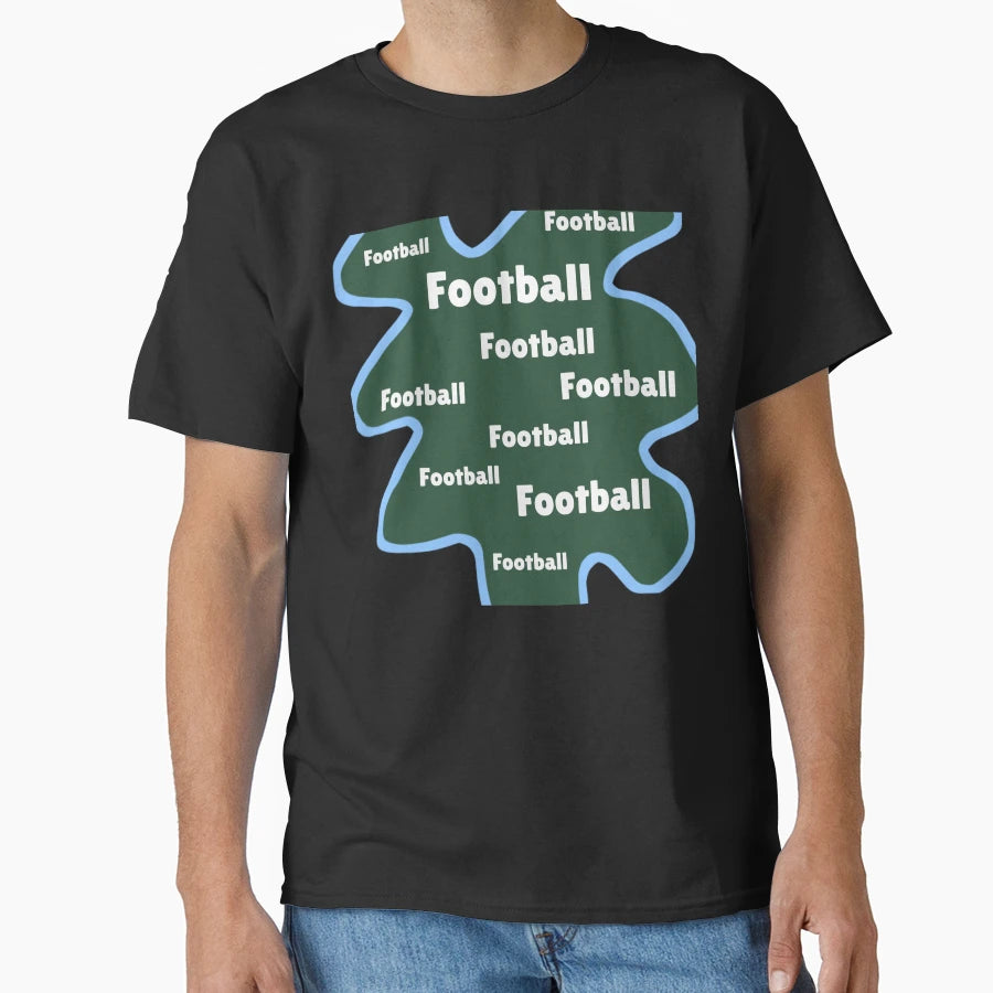 Football T-Shirt - Fun Novelty Design for Adults - T-Shirt, Sweatshirt, Hoodie