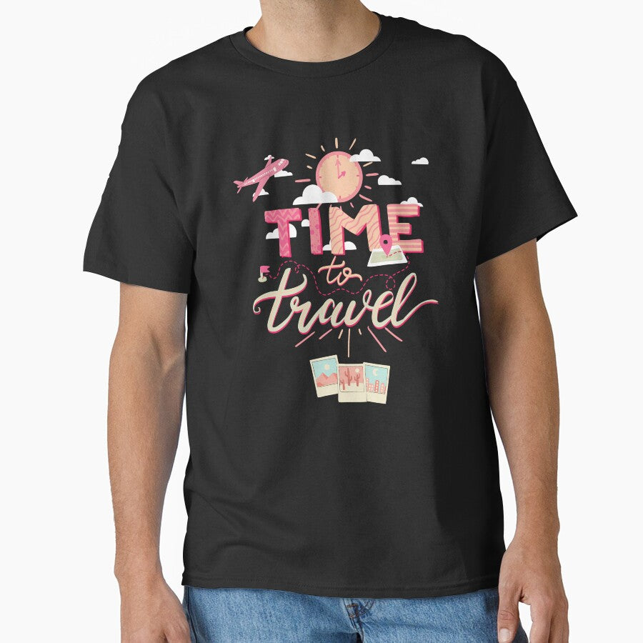Time to travel by TruLuv - Adult & Kids T-Shirts, Sweatshirts & Hoodies apparel design preview 1