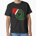 Capital Letter Q Cutest Monogram Holidays T-Shirt - Unique Graphic Unisex - T-Shirt, Sweatshirt, Hoodie