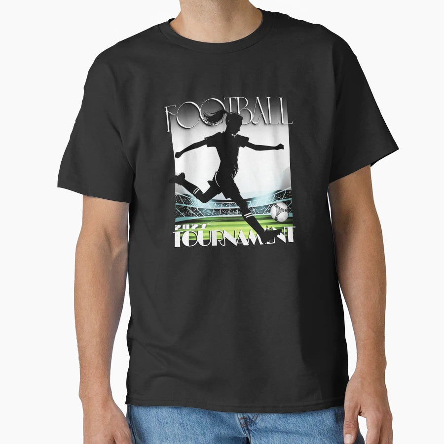 Womens Football 2027 Tournament T-Shirt - Minimalist Print Unisex - T-Shirt, Sweatshirt, Hoodie