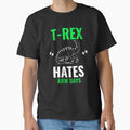 T-rex hates Arm days by RPHDesigns - Adult & Kids T-Shirts, Sweatshirts & Hoodies apparel design preview 1