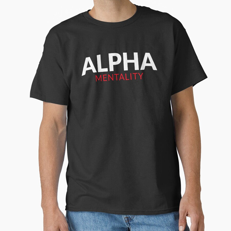 Alpha Mentality by GymMotivation - Adult & Kids T-Shirts, Sweatshirts & Hoodies apparel design preview 1