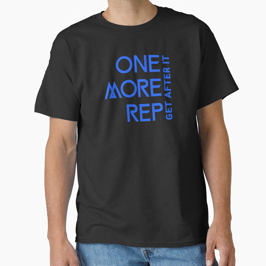 One More Rep by GymMotivation - Adult & Kids T-Shirts, Sweatshirts & Hoodies apparel design preview 1