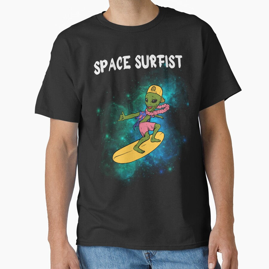 THE SPACE SURFIST by MJ96-PRO - Adult & Kids T-Shirts, Sweatshirts & Hoodies apparel design preview 1