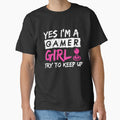 Gamer Girl Female Gaming by taaddison50 - Adult & Kids T-Shirts, Sweatshirts & Hoodies apparel design preview 1