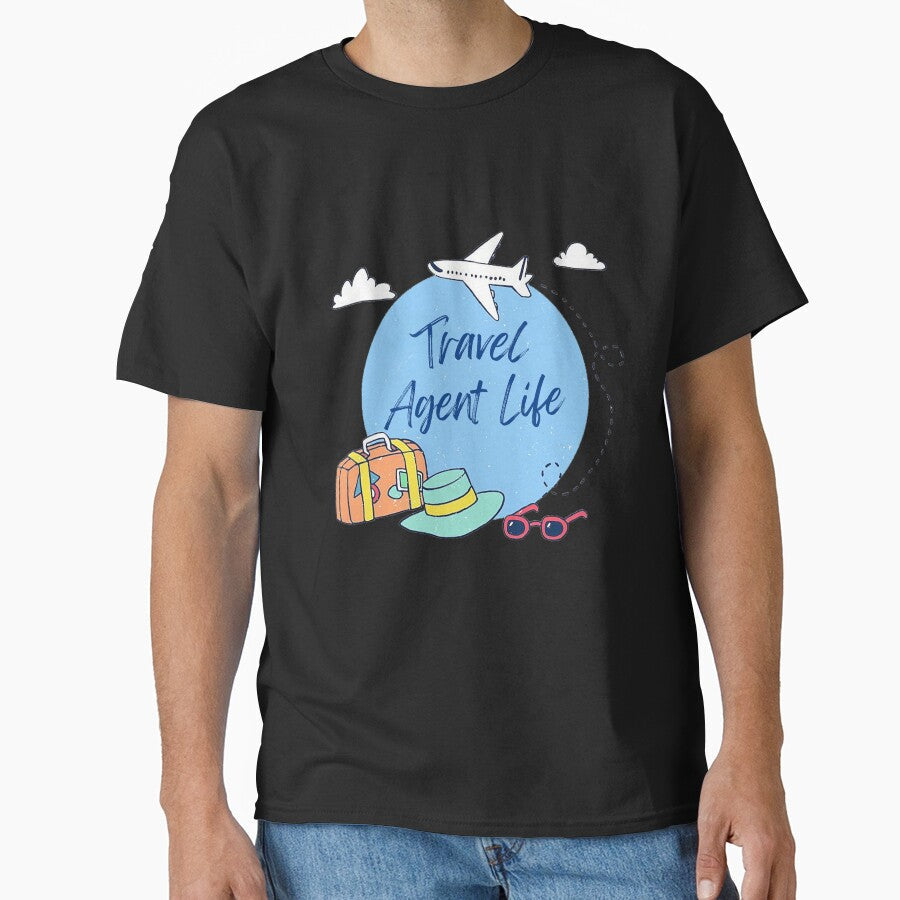 Travel Agent life Tourist mobile trip companies my - Adult & Kids T-Shirts, Sweatshirts & Hoodies apparel design preview 1